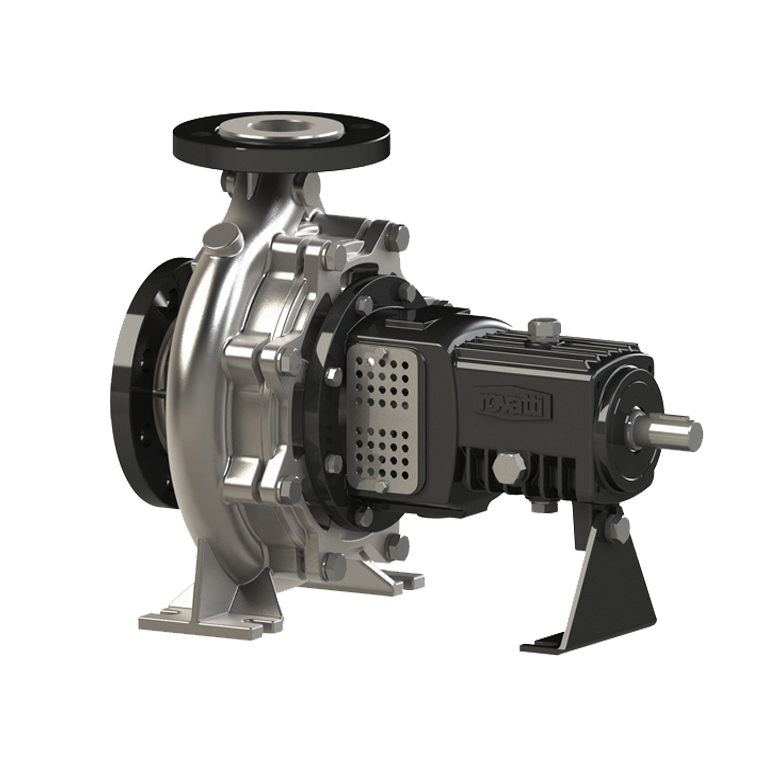 Centrifugal pumps according to EN733 in AISI 316 stainless steel SNX series